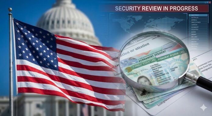 ٹرمپ انتظامیہ وائٹ ہاؤس سیکیورٹی بریچ کے بعد 19 ممالک کے گرین کارڈ ہولڈرز کی دوبارہ جانچ پڑتال کرے گی