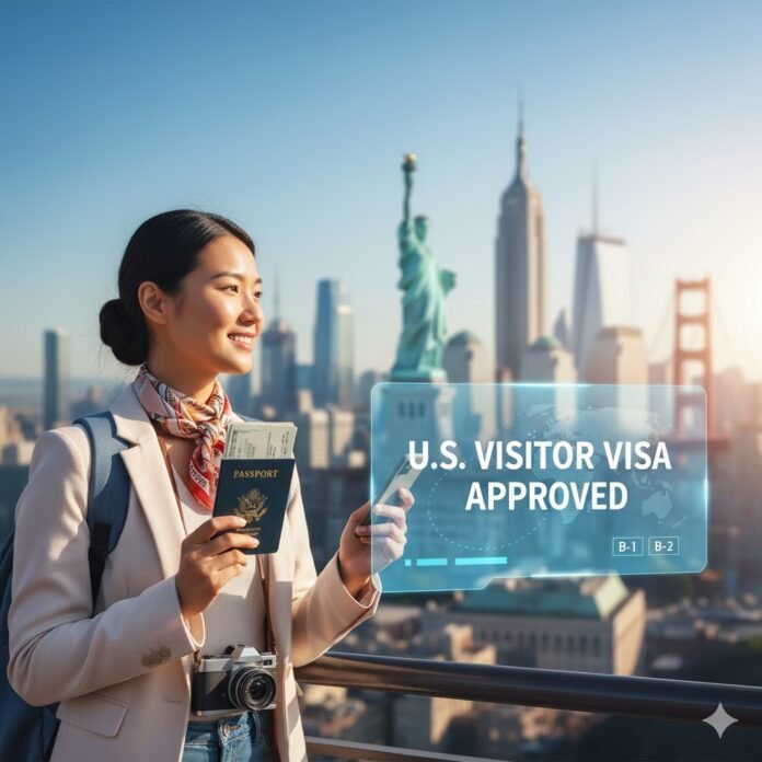 امریکہ کا : بی-1/بی-2 وزیٹر ویزا ( visitor visa B1-B2)کس طریقہ سے حاصل کریں